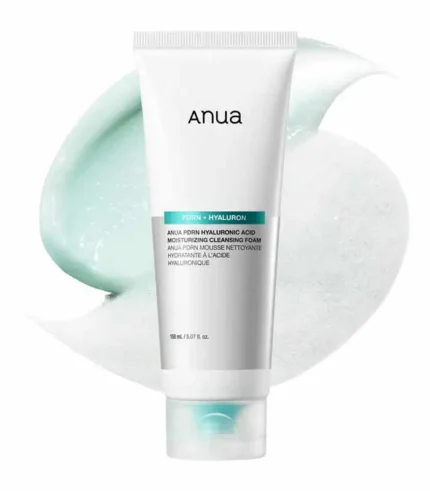 anua-pdrn-hyaluronic-acid-moisturizing-cleansing-foam